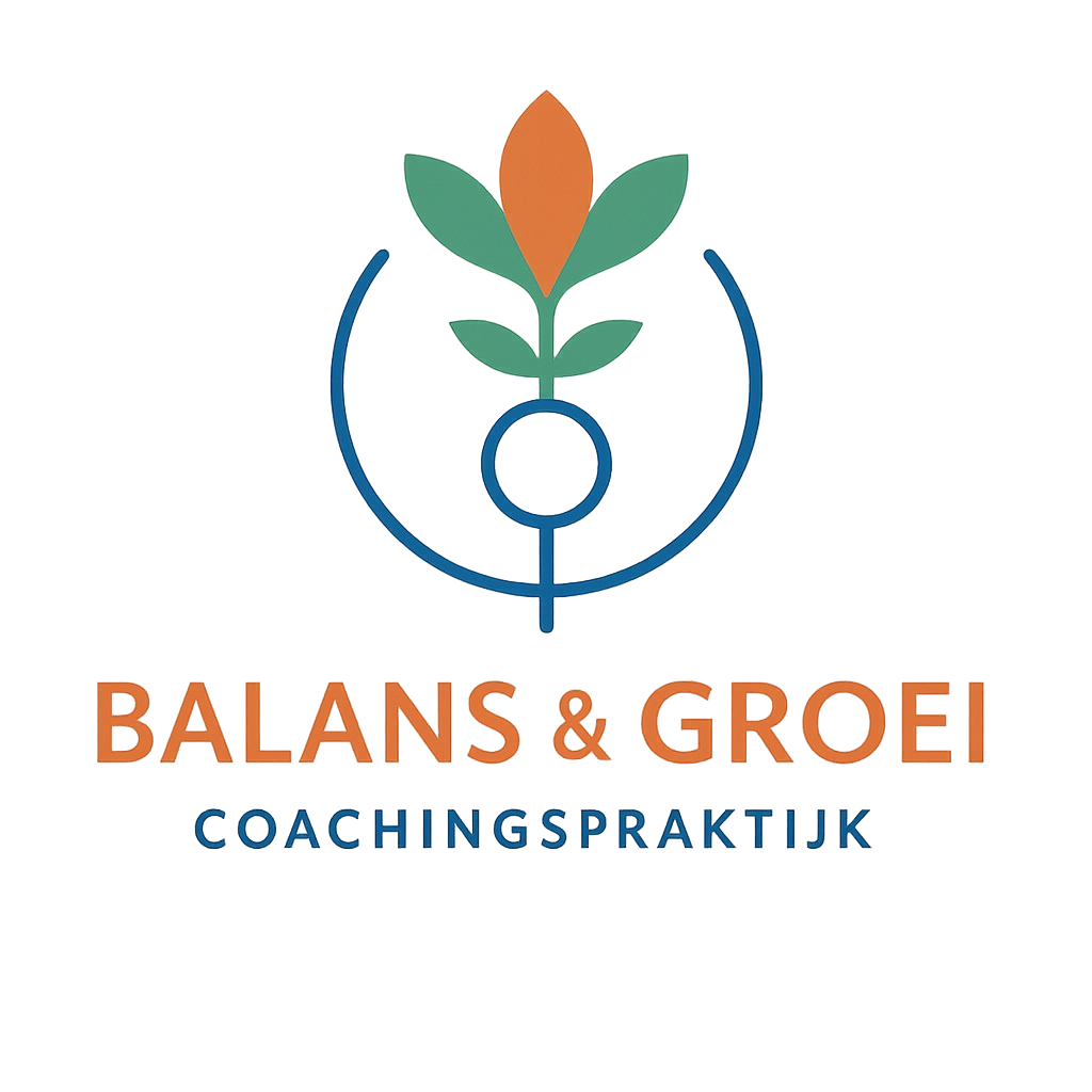 balans en groei logo